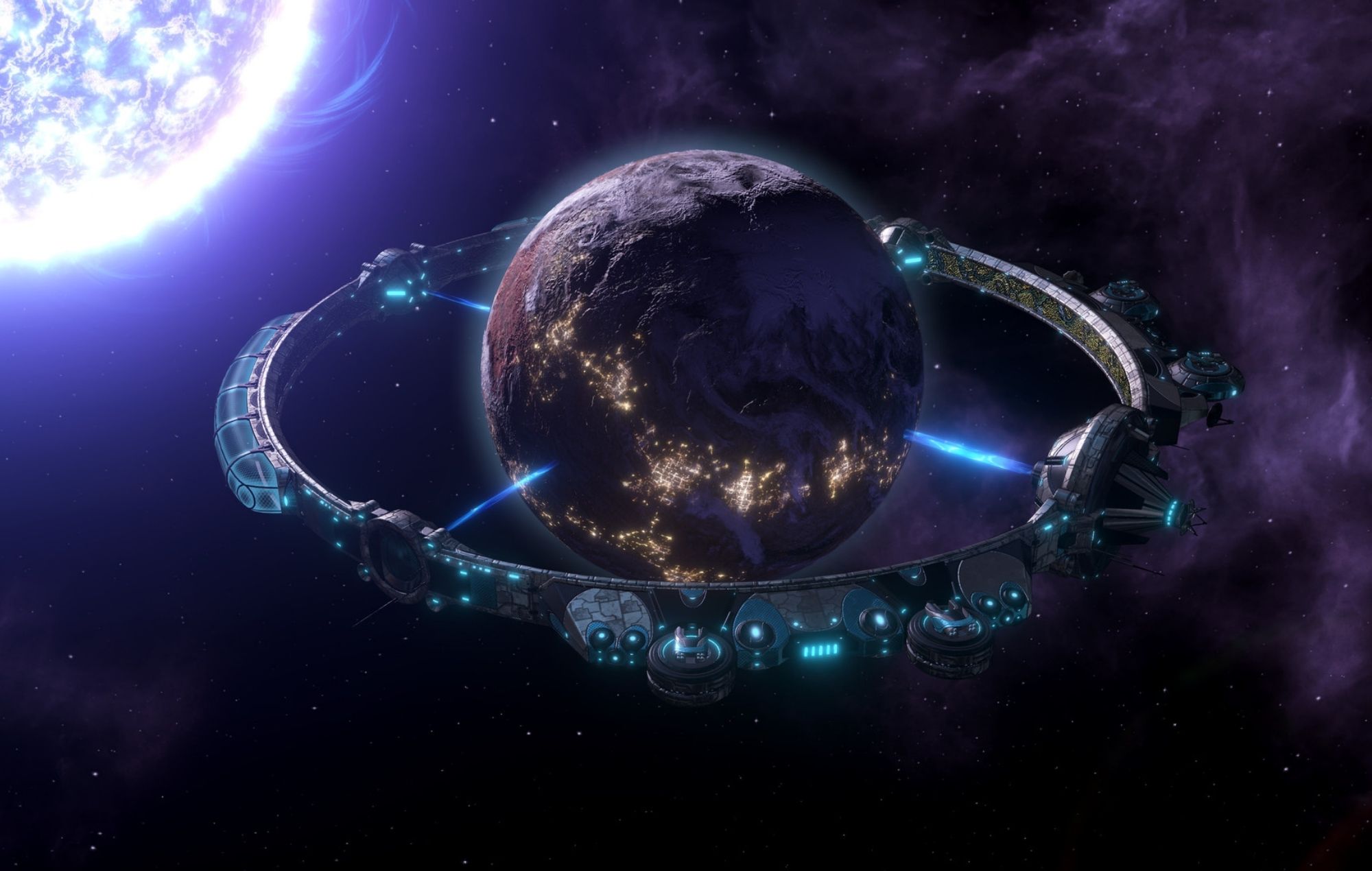 Stellaris : How to use the orbital bombard.